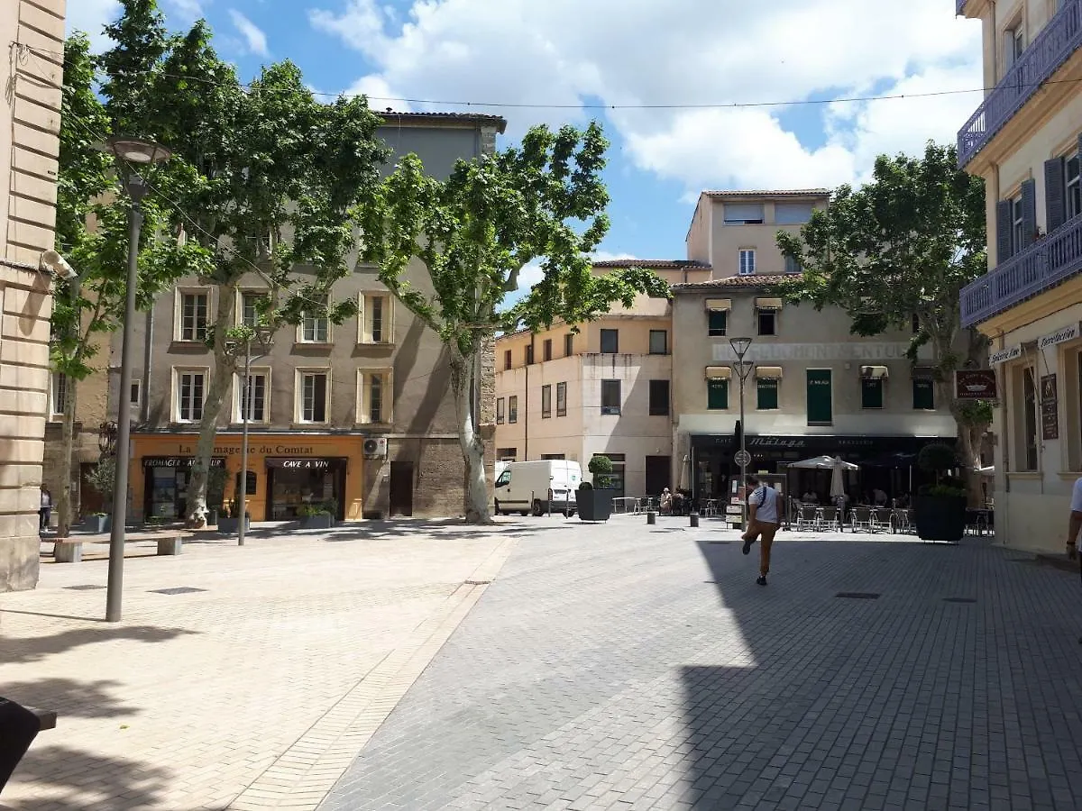 L'Esperluette Fleurie Carpentras Centre Historique公寓 公寓